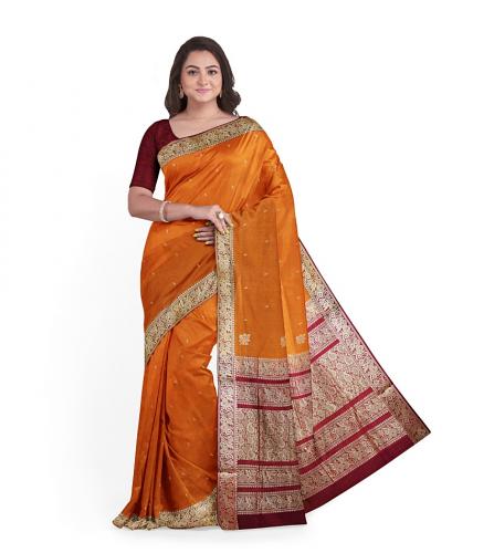 PMK BUMBERG COT SAREES WITH BLOUSE